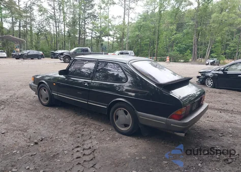 1993 Saab 900 Commemorative из США, поврежденный, VIN YS3AL35T6P2017411